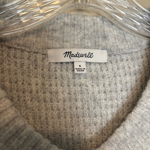 Madewell Women S Merino Wool Springview Cardigan Sweater Coziest Yarn 5 Button - Picture 5 of 12
